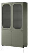 Vitrine Sonatia 100 4D – olivgrün