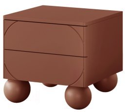 Nachttisch Sonatia II 45 2SZ – burgunderrot