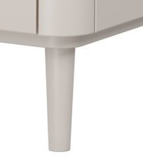 Beine für Wohn- und Schlafzimmer Elivo mit Füßen – Kaschmir, Eukalyptus