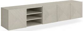Wand-TV-Kommode mit Regalen Asha 200 5D – Kaschmir