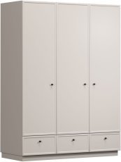 Garderobenschrank Lorini – mit runden Griffen
