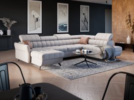 Wohnlandschaft in U-Form Elarias U II