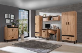 Wohnzimmer Lamelix – beige Lamellen