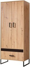 Garderobenschrank Lamelix 01 – beige Lamellen