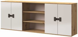 Erweiterung für Klappbett im Schrank Index 21 – Weiß / Eiche Artisan