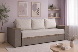 3-Sitzer-Sofa Brown