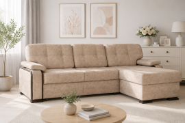 Ecksofa Dallas mit Ottomane